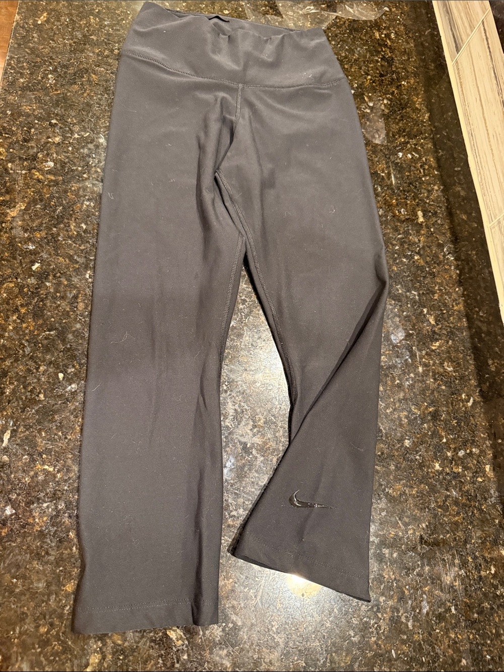 Nike Black ' Athletic Leggings with Swoosh
